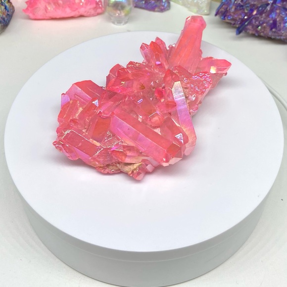 Pink Crystal Cluster Decor - Picture 6 of 9